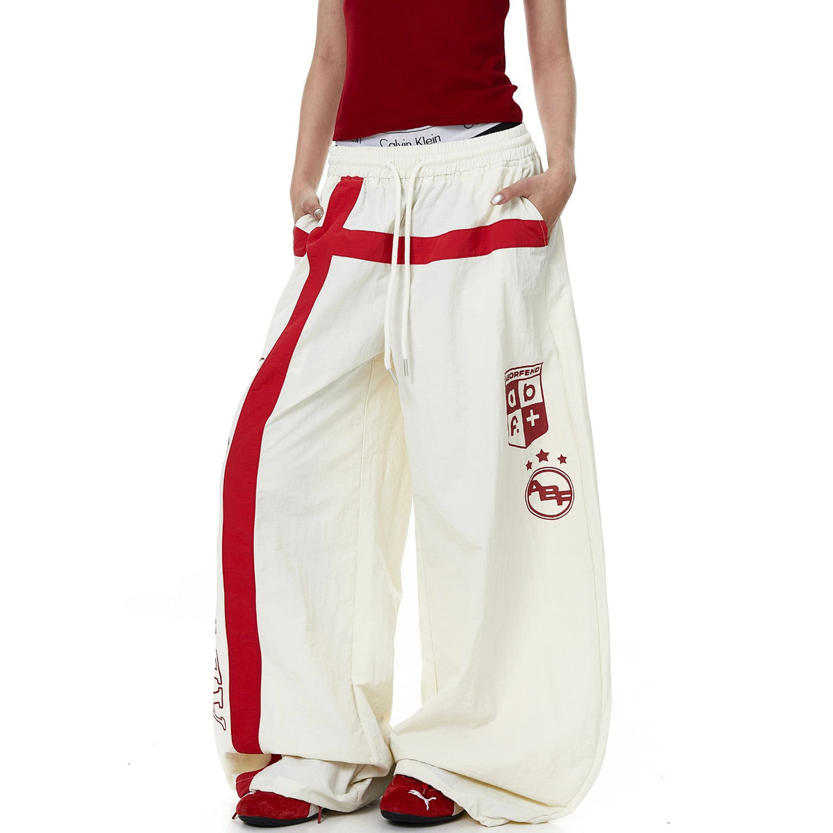 Drawstring Cargo Casual Pants for Women and Men