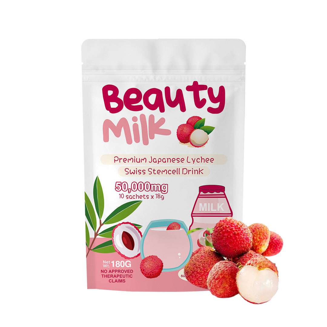 Premium Collagen Powder Banana Flavor BeautyMilk Drink Powder