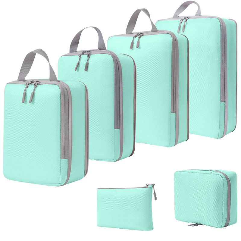 Compressed travel storage bag set, digital toiletries and cosmetics storage bag, shoes, luggage, clothing, travel storage bag
