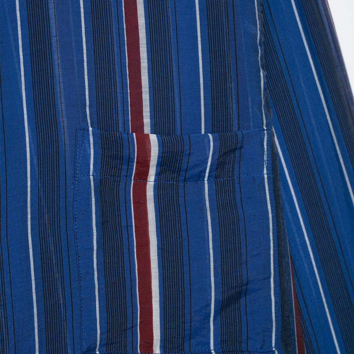 Summer casual striped long shirt women's clothing