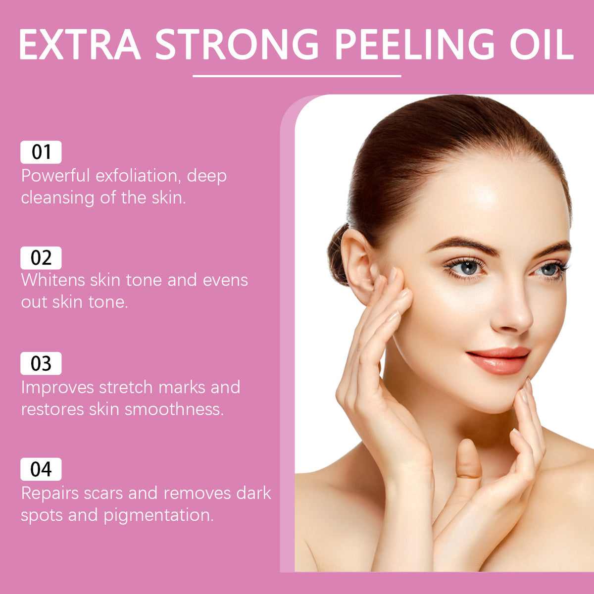 OUHOE Exfoliating Yellow Skin Oil Body Skin Moisturizing, Brightening, Firming And Hydrating Massage Beauty Care Oil