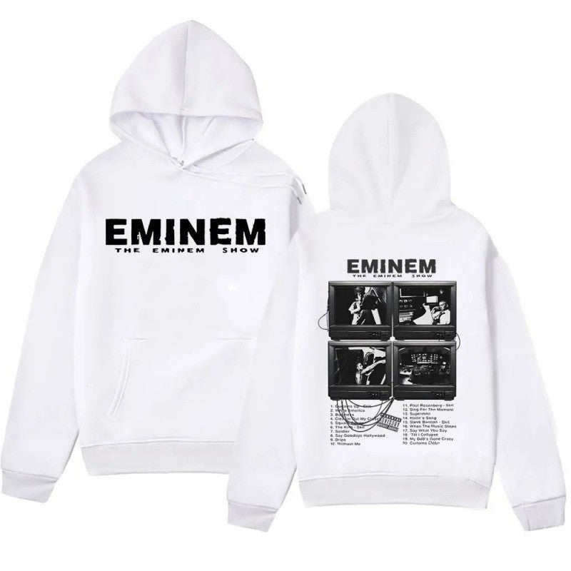 Rapper Eminem Music Album Hoodies World Tour Gift for Fan Gr
