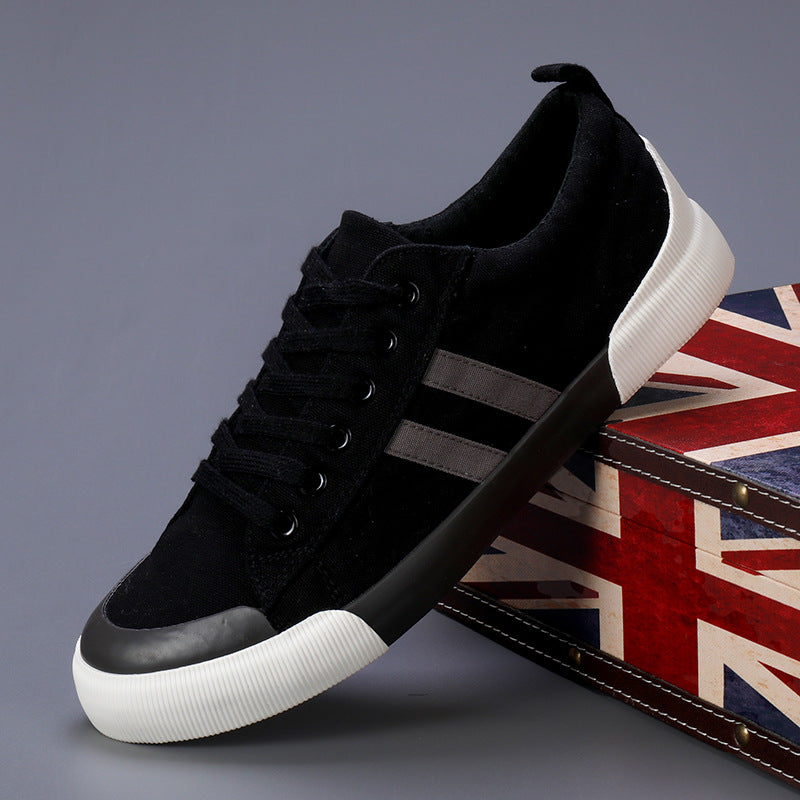 Lightweight breathable versatile casual men's low top flat lace up shoes for men