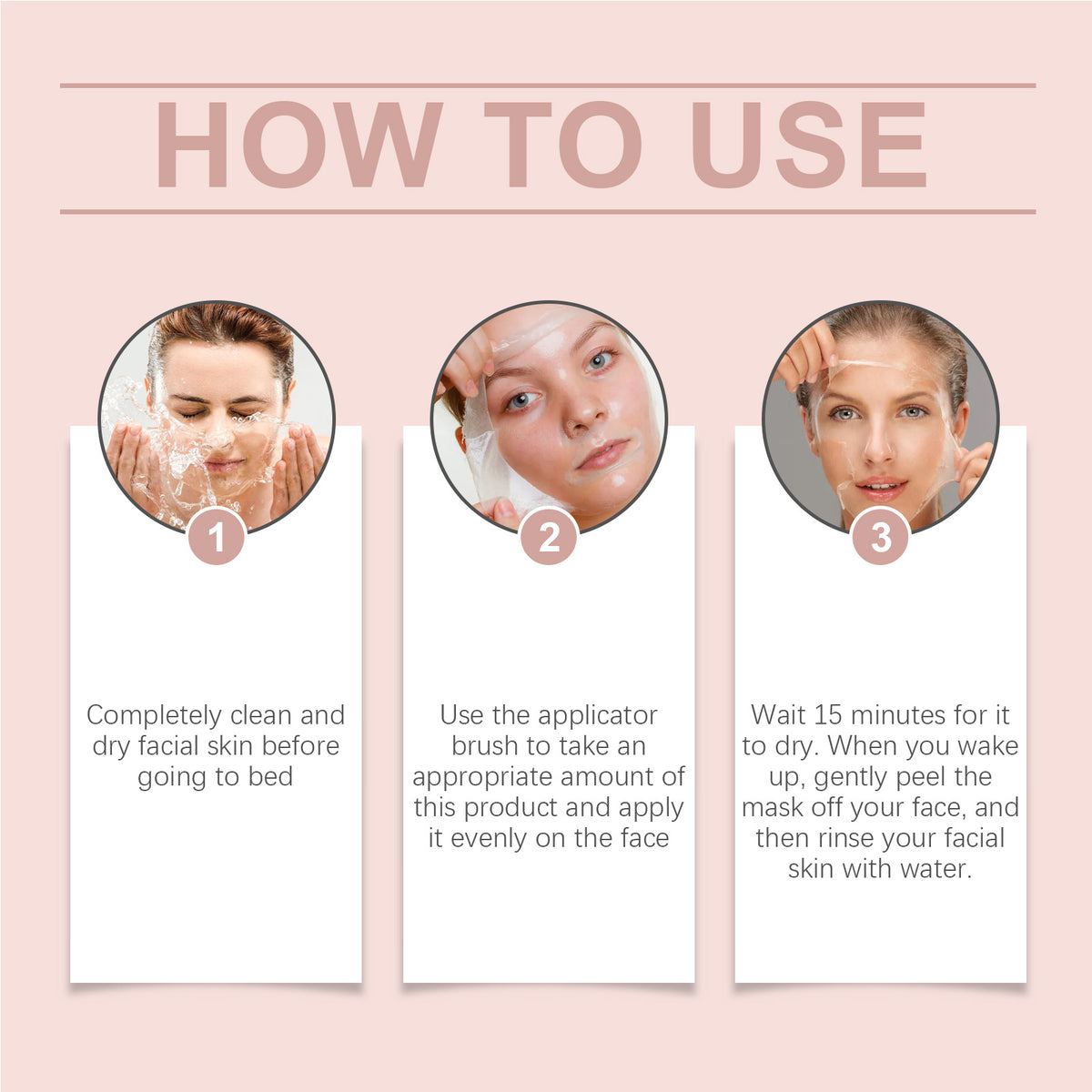 Hoygi Collagen Peel And Tear Mask, Moisturizing And Nourishing Skin, Cleaning Pores And Moisturizing Tear Mask