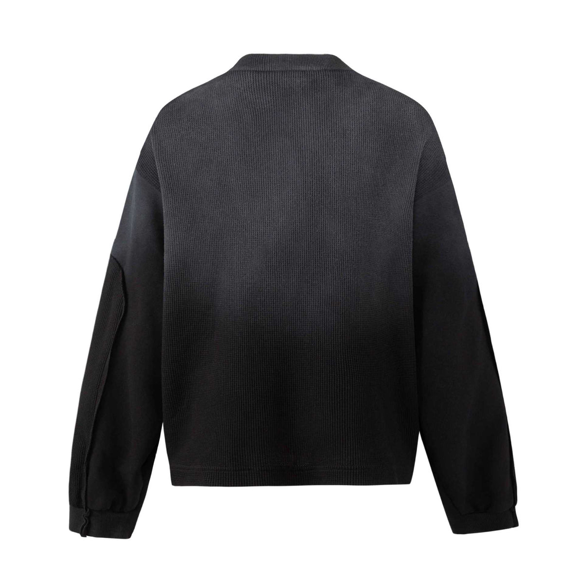 Hoodie with Gradient Embellished Numbers Casual Sweatshirt