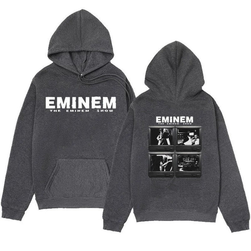 Rapper Eminem Music Album Hoodies World Tour Gift for Fan Gr