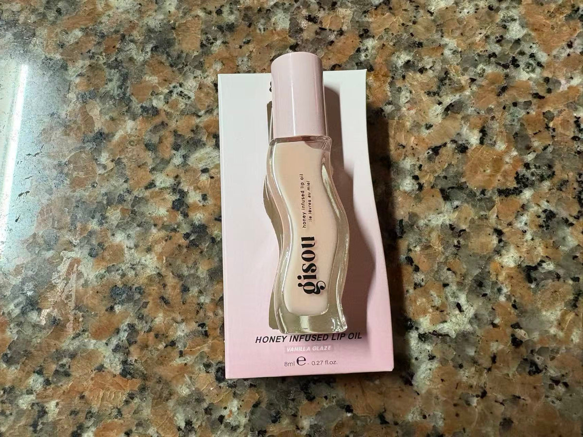 Gisou Watermelon Honey Coconut Strawberry Lip Oil Moisturizing Repair Plumping Brightening Lip Gloss 8ml