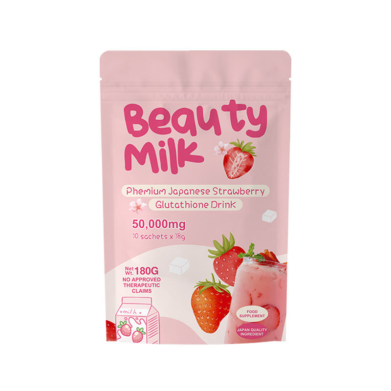 Premium Collagen Powder Banana Flavor BeautyMilk Drink Powder