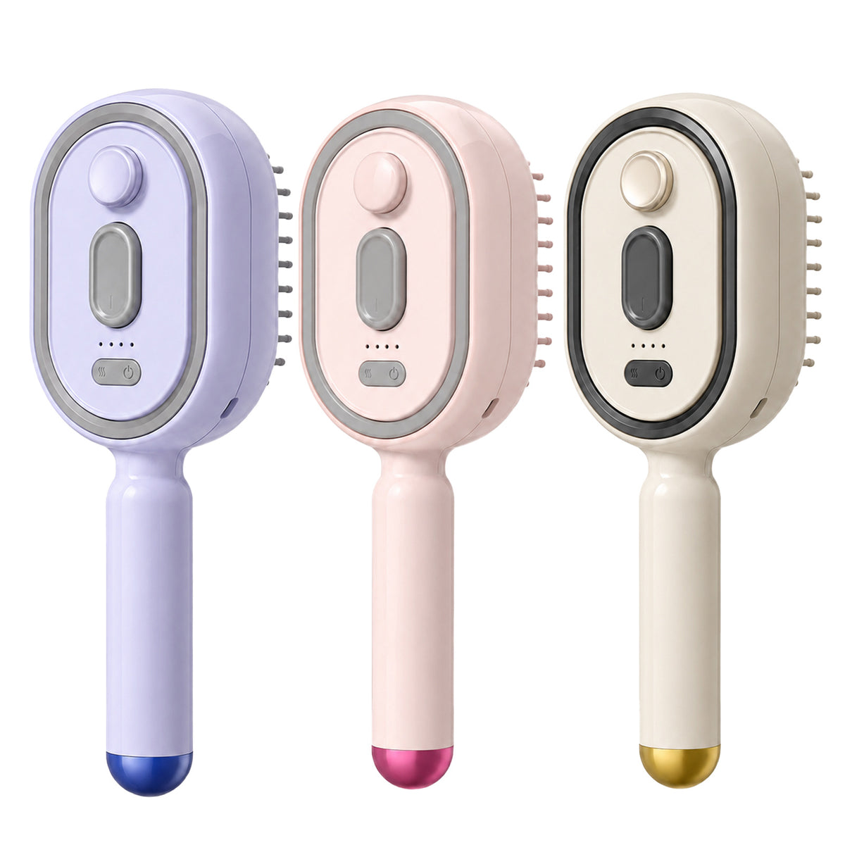 Electric spray massage comb