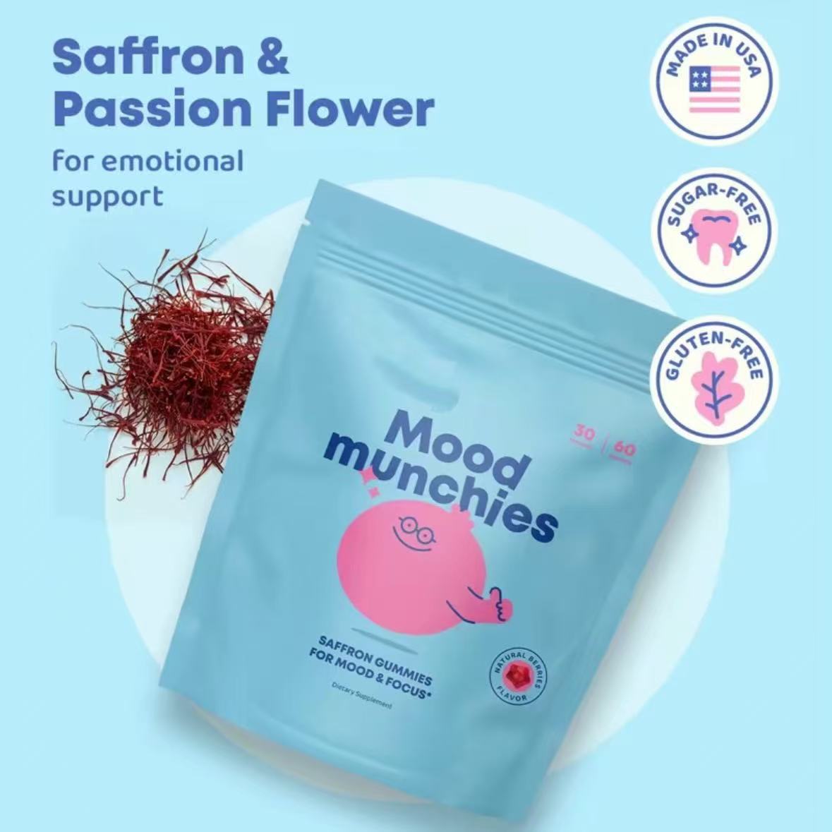 Saffron Gummies Soft Candy Original Factory Source