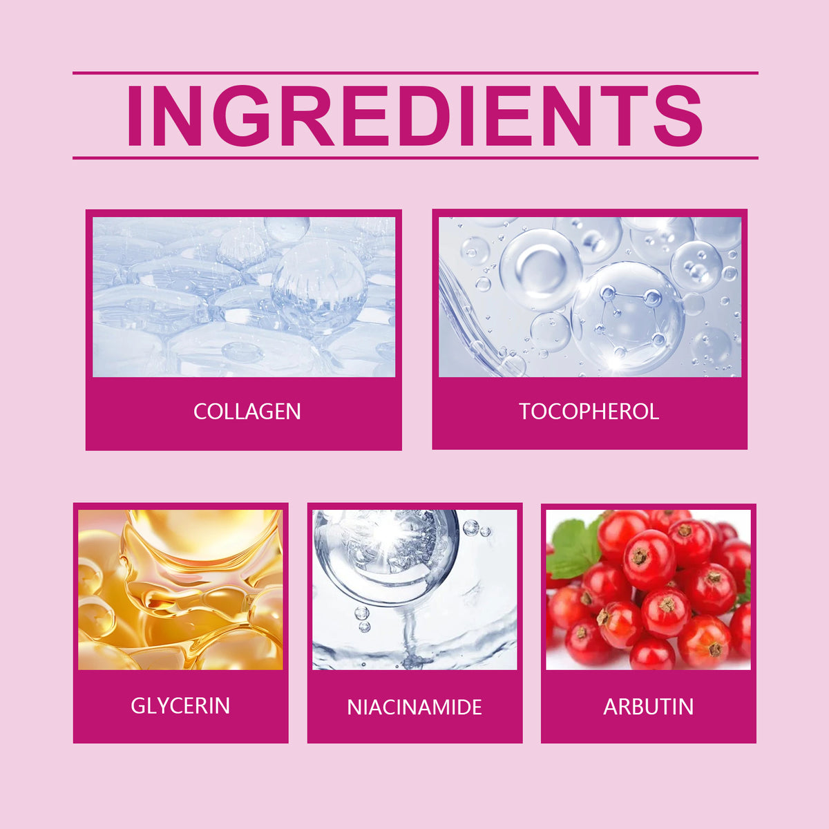 Hoygi Nicotinamide Arbutin Moisturizing Mask (Bag) Facial Skin Hydrating, Moisturizing, Firming And Nourishing Essence Mask