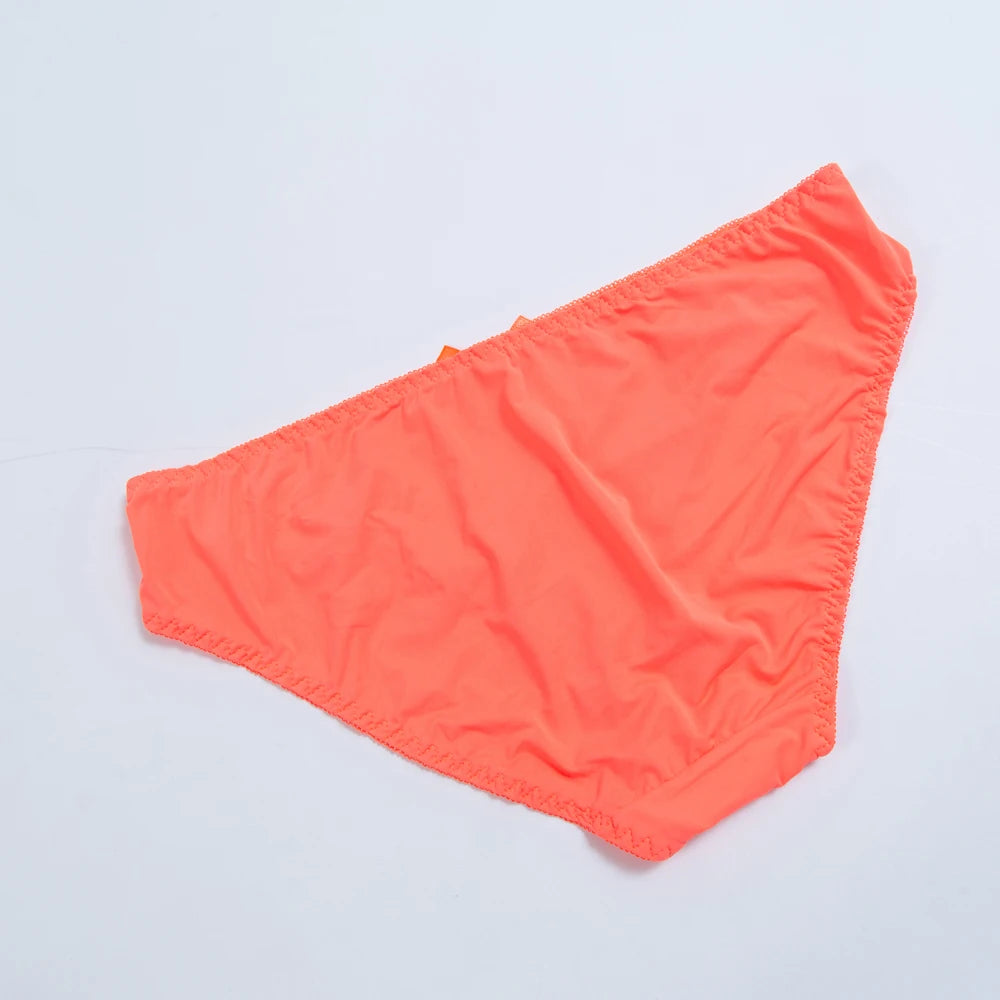 Panties For Women Seamless Panty Set Solid Invisible Underwear Low Waist Briefs
