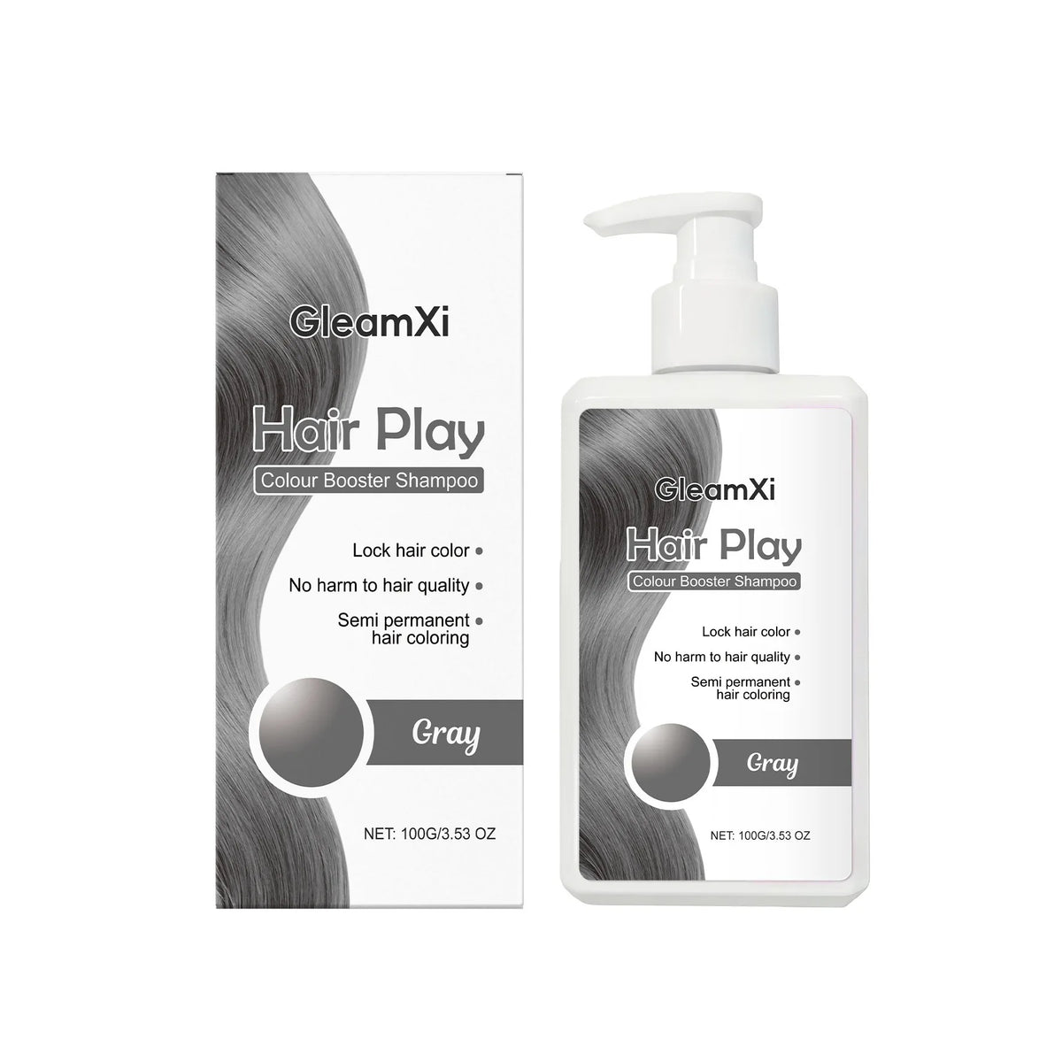 Hair Care Shampoo Series - Color Locking, Moisturizing, Smoothing, Lightweight & Even Coloring for Trendy Styles
