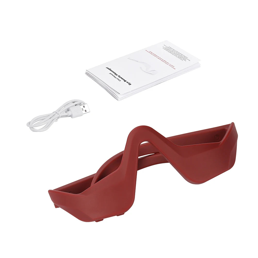 Eye Massager under-eyes Relax Fatigue Eye Glasses Lighten Dark Circles Smooth Eye Fine Line belleza Eye Care