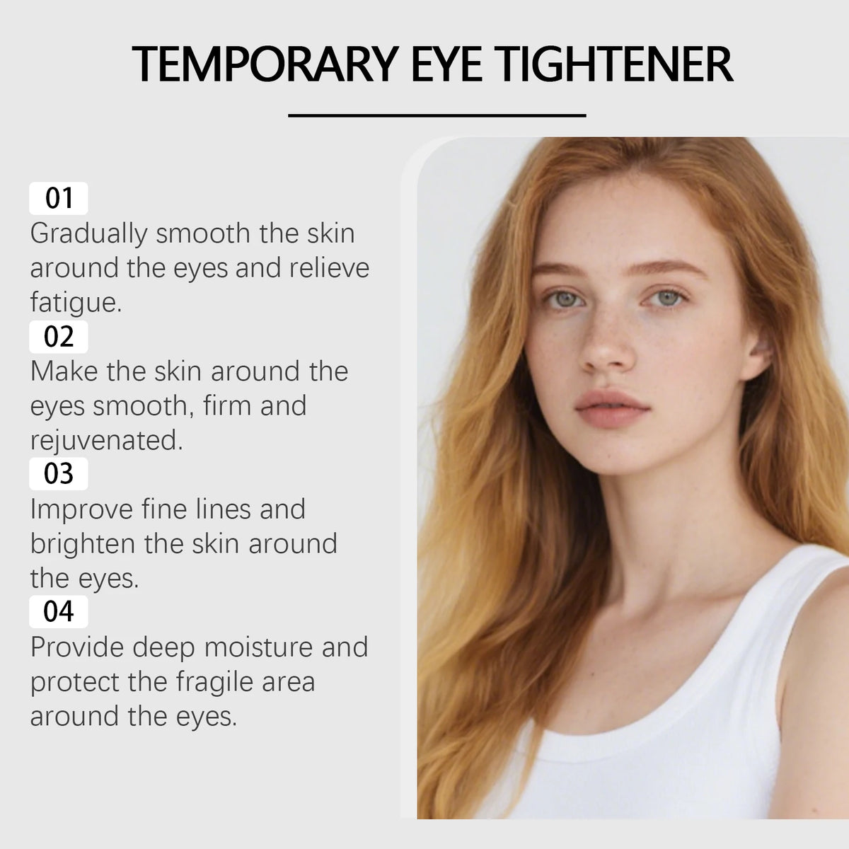 Eye Cream: Daily Gentle Care, Nourishes the Eye Area, Leaves Skin Plump & Tender, Hydrates – Eye Massage Care Cream