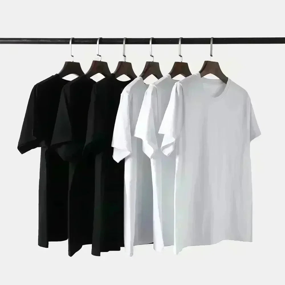 Men's Trendy Pattern Summer T-shirt Street Style Casual Cotton Suitable for Outdoor Sports and Daily Wear Men and Women T Shirt