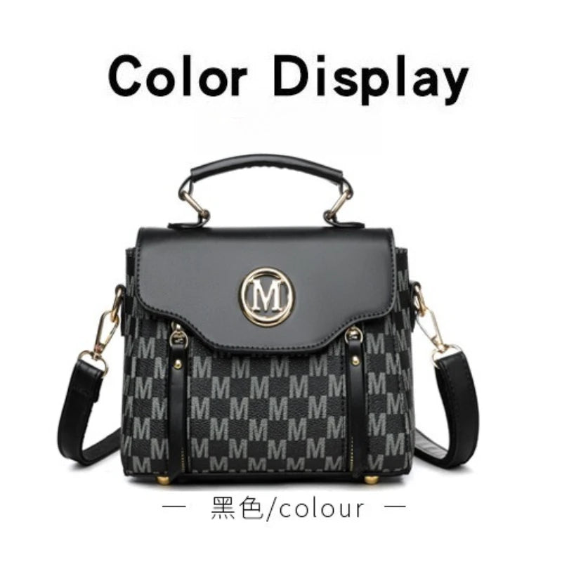 Fashion Women Handbag with Top Handle, Detachable Crossbody Strap,Flap Over Shoulder Purse,Classic Daily Commuter Bag for Dating
