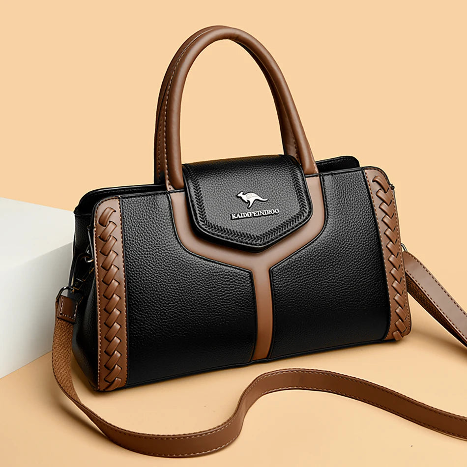2024 New Fashion Trend Women's Handbag High Quality Large Capacity Female Tote Bags Famous Luxury Brand Women Shoulder Bag Sac