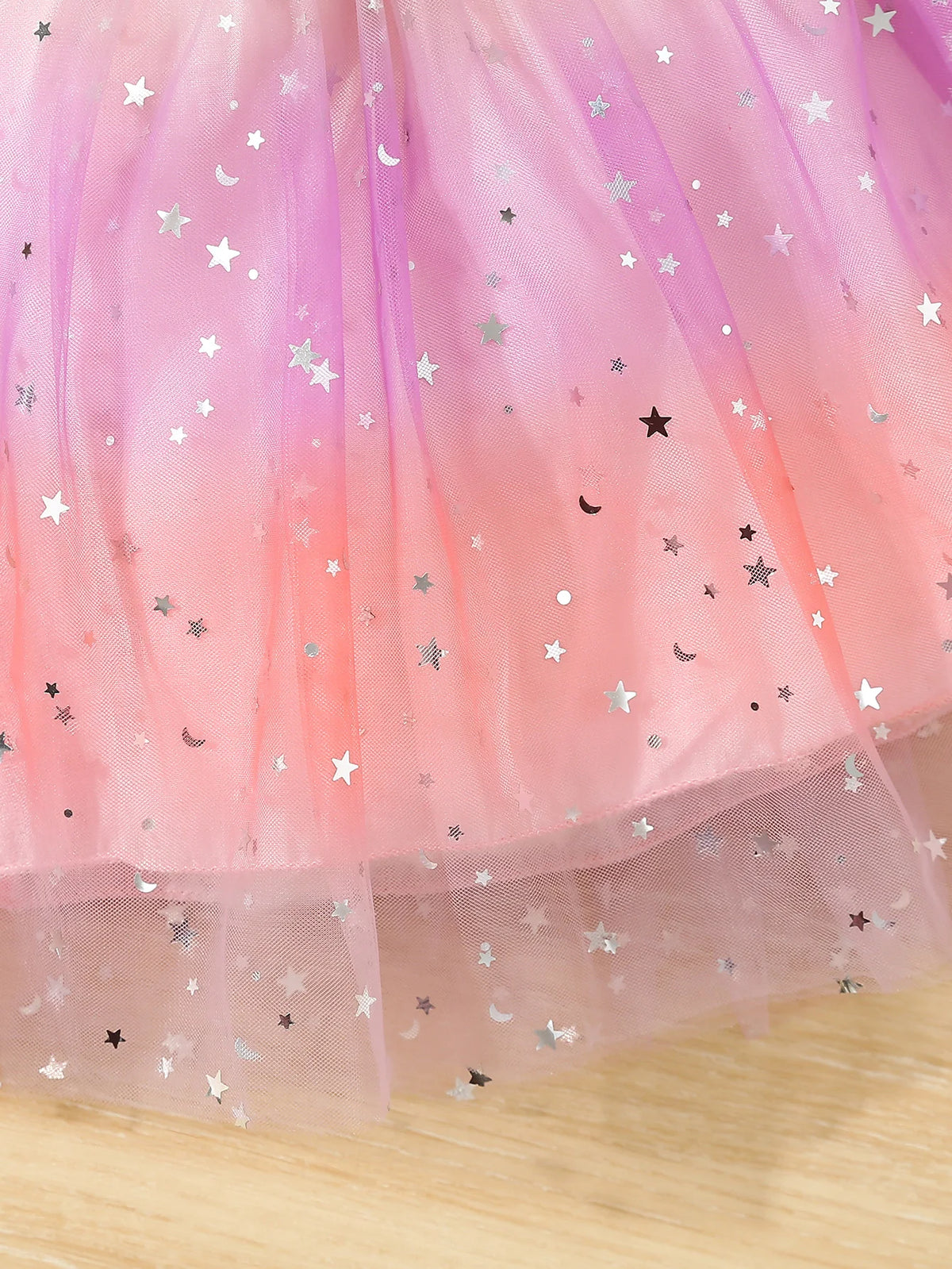 Baby Girl Clothes Cute 1st Birthday Print Outfit Bodysuit Sequin Bowknot Mesh Tutu Skirt 3Pcs Toddler Girls Clothing Set