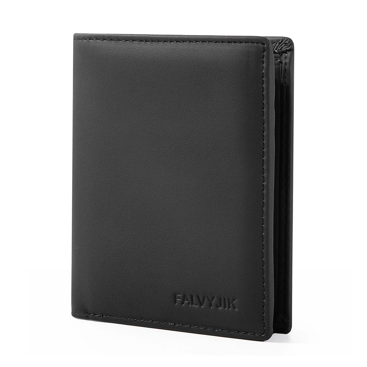 Men's Wallet Genuine Leather Wallets For Men Coin Purse Vintage Vertical Short Credit Card Holder Money Bag Men's RFID Wallet