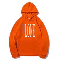 Hoodie with Snake Wrap Design, Blue Large V Logo, Unisex Oversized Sweatshirt Hooded Jacket