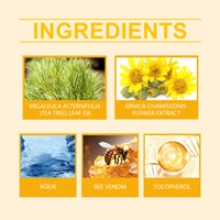 Houkea Bee Venom Skin Serum, A Moisturizing, Gentle And Restorative Cleansing And Smooth Skin Care Solution