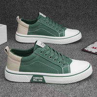Casual Canvas Shoes for Men Summer Breathable Slip-Resistant Durable Everyday Sneakers