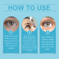 Eye Care Solution Gentle Moisturizing Eye Relief Portable Eye Care Drops For Eye Fatigue