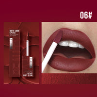 Non stick cup lip gloss matte liquid lipstick