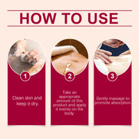 OUHOE Rose Body Oil Relieves Dry Skin And Moisturizes Body Skin Massage Care Oil