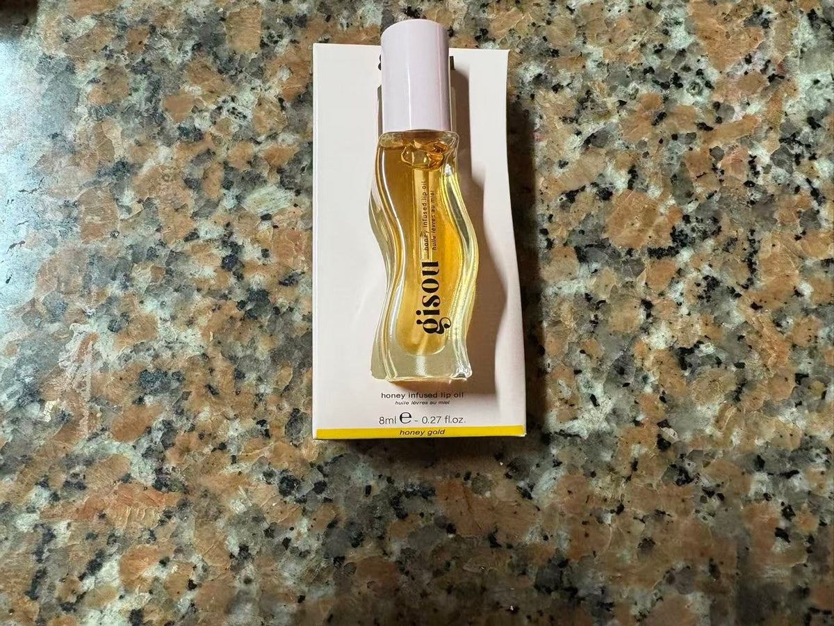 Gisou Watermelon Honey Coconut Strawberry Lip Oil Moisturizing Repair Plumping Brightening Lip Gloss 8ml