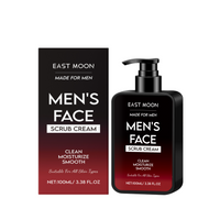 East Moon Men's Oil Control Scrub, Gently Cleanses Facial Skin With A Refreshing And Moisturizing Oil Control Scrub