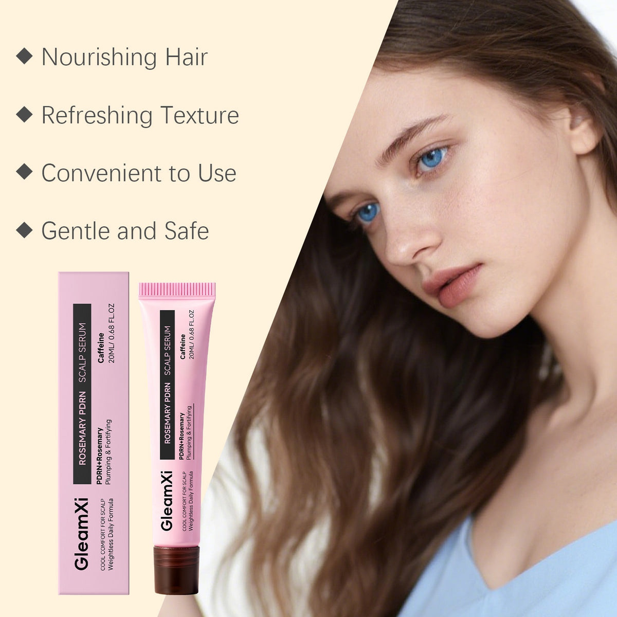 Scalp nourishing ball essence daily mild and refreshing moisturizing scalp soft hair essence