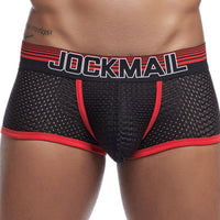 Mesh quick drying underwear for men, ice silk breathable youth square toe underwear, men's sanitary pants