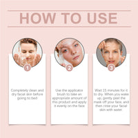 Hoygi Collagen Peel And Tear Mask, Moisturizing And Nourishing Skin, Cleaning Pores And Moisturizing Tear Mask