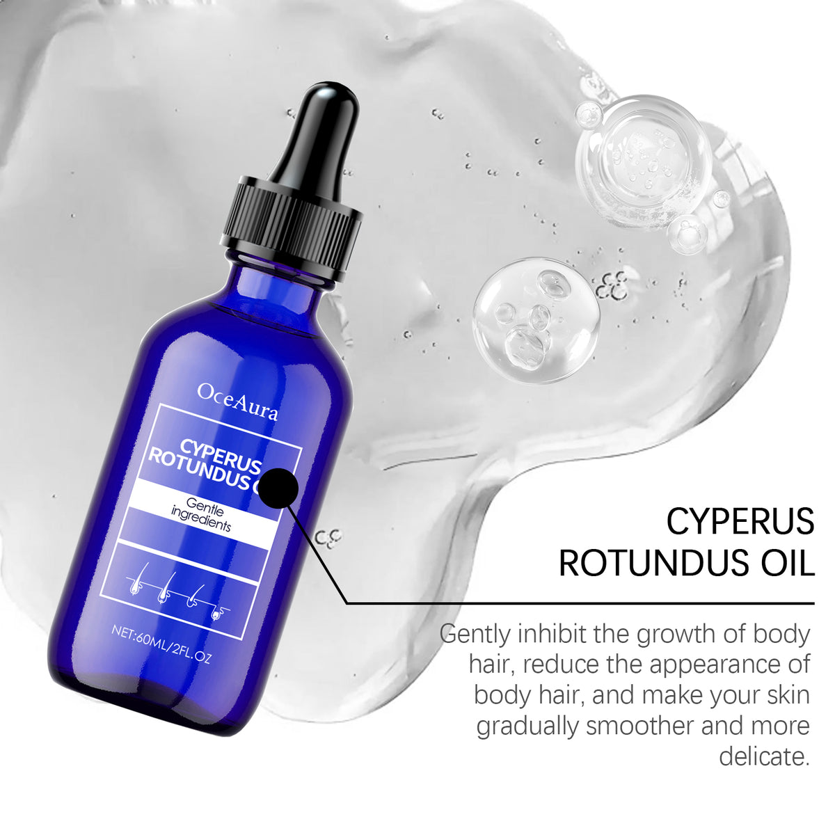 OceAura Hair Care Essential Oil Daily Body Care Essential Oil For Nourishing, Smooth And Delicate Skin