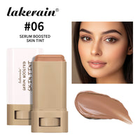Lakerain Makeup Stick with Color Solid Essence, Long-Lasting Moisturizing Smooth Natural Bare Makeup Concealer Highlighter