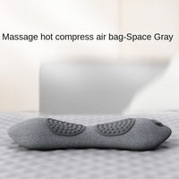 Memory foam heated massage waist pillow waist cushion