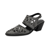 Pointed Toe Hollow Out Western Sandals with Buckle Strap  Summer Fashion Women's Shoes Made to order, ships in 7 days