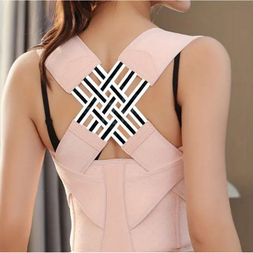 Posture Corrector for Men and Women, Invisible Shoulder Opening Back Support Belt, Anti-Slouching Posture Brace, Back Alignment Belt