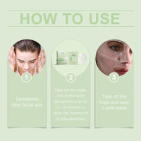 EELHOE Collagen Tea Tree Skin Care Mask (Box Set) Hydrating, Moisturizing And Caring For The Skin, Elastic, Bright And Radiant Skin Care Mask