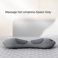 Memory foam heated massage waist pillow waist cushion
