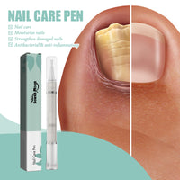 South Moon Nail Care Pen, Grey Nail Care Clean Brightening Nail Thickening Grey Nail Repair Pen