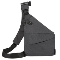 Multi functional sports waist bag single shoulder anti-theft bag lightweight and close fitting chest bag