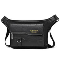 Men's large capacity waterproof chest bag large capacity crossbody bag shoulder bag ﻿