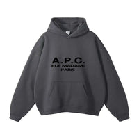 Casual Letter Hoodie Solid Color Men's  Style Sport Top