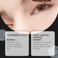 zephoco Brown Mascara Thin Long Curling Natural Lasting Makeup, Waterproof, Perspirant And Not Easy To Smudge