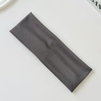 Cotton Elastic Headband Wide Sweat-Absorbent Band, Solid Color, Multi-Functional Headwear