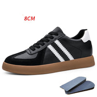 Invisible Height-Increasing Men's Shoes  Derby Shoes Men's Daily Casual Shoes Fashion Sports Shoes Height-Increasing Shoes 8CM Sneakers