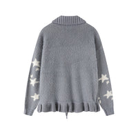 Cartoon puppy embroidered sweater